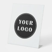 シックでミニマリスト、カスタマイズスタイリッシュ可能 台座サイン (正面)