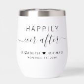 シックで幸せな後の結婚ずっと (背面)