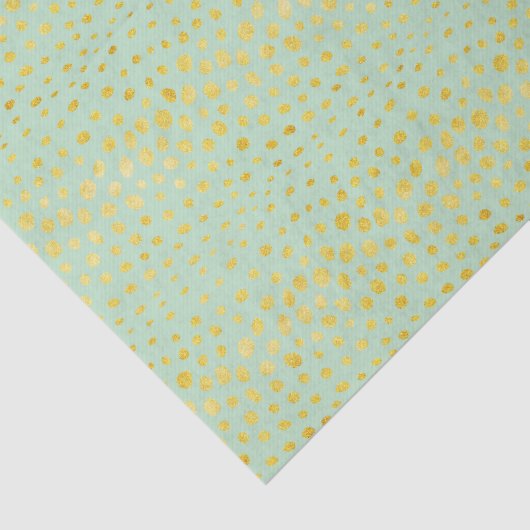 シックで真新しくフェイクな金ゴールドのグリッターのチータのプリントのモノグラム 薄葉紙 (詳細)