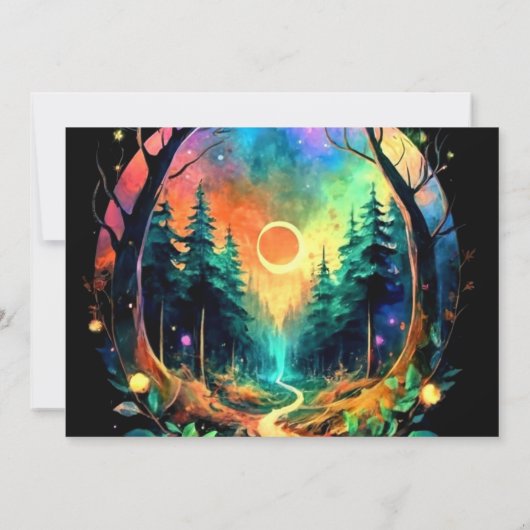 シックで魅力的な冒険が赤ちゃんシャワーを待ち望む 招待状 (裏面)