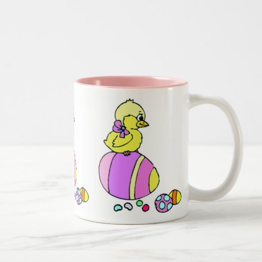 シックとイースターエッグマグ ツートーンマグカップ (右)