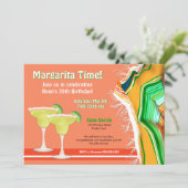 シックとマーコンテンポラリーガリータパーティー 招待状 (スタンド正面)