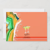 シックとマーコンテンポラリーガリータパーティー 招待状 (裏面)