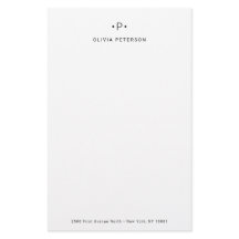 シックとモノグラミニマルム |白黒