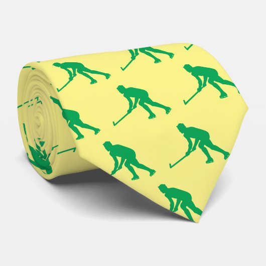 シックなアイスホッケースポーツネックタイ ネクタイ (ロール)