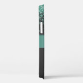 シックなアクアグリッターダイヤモンドハイヒールシューズ名 Case-Mate iPhoneケース (裏面 / 右)