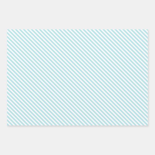 シックなアクアブルーコーラルオレンジサークルアートパターン ラッピングペーパーシート (正面2)