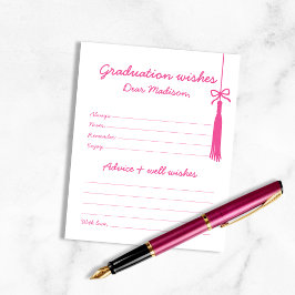 シックなアドバイスと卒業生への願い手書きフォント