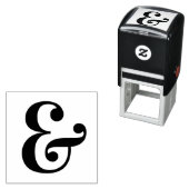 シックなアンパサンド記号 セルフインキングスタンプ (インサイチュ)