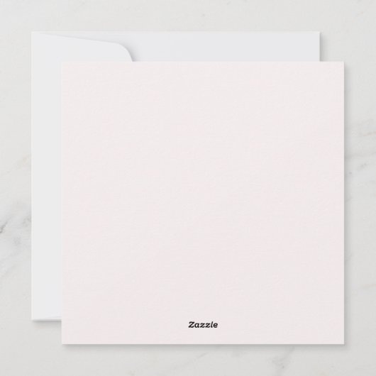 シックなアーチフォトタイポグラフィメリークリスマス シーズンカード (裏面)