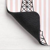 シックなエッフェル塔 マウスパッド (コーナー)