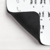 シックなオタクの遺伝のX-Y mousepad マウスパッド (コーナー)