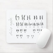 シックなオタクの遺伝のX-Y mousepad マウスパッド (マウス)