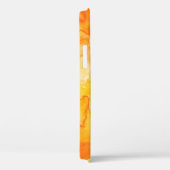 シックなオレンジイエローウォーターパーソナライズされたカラー Case-Mate iPhoneケース (裏面 / 右)