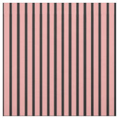シックなカスタムFABRIC_04の赤面PINK/BLACKは縞で飾ります ファブリック (見本)