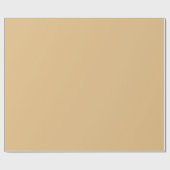 シックなカメルカーキホワイト小さな水玉模様かわいい贈り物 ラッピングペーパー (フラット)