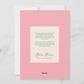 シックなカラフルプライドモダンクリスマスフォトカード シーズンカード (裏面)