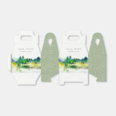 シックなカントリーサイドマウンテンリバーランドスケープ結婚ズ フェイバーボックス (折り畳みなし)