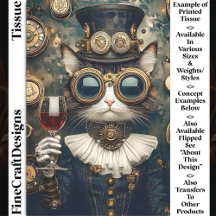 シックなキャットクイーントースト、赤ワインAH7デコページ