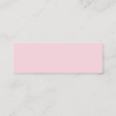 シックなキャットトリマーシッタピンクグリッタードリッピング スキニー名刺 (裏面)