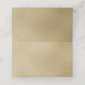 シックなキラキラ金箔ペルソナライズ座席表 プレイスカード (内部開封)