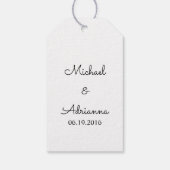 シックなギフトラベル_「あなたのために！」 モノグラムラベル ギフトタグ (裏面)