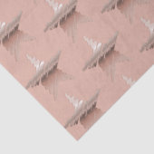 シックなクリスマスメタリックなバラ金ゴールドの星栗 薄葉紙 (詳細)