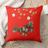 シックなクリスマス クッション (ブランケット)