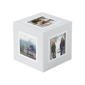 シックなグレートレリスのパターン写真 フォトキューブ (裏面アングル)