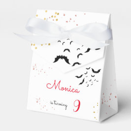 シックなグレームゴシックホラーの女の子誕生日パーティー フェイバーボックス