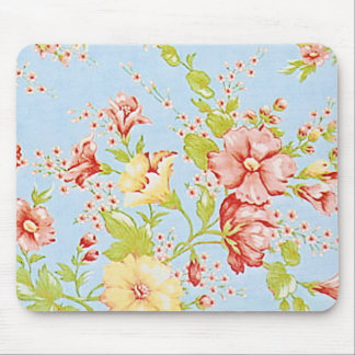 シックなコテージの花柄のマウスパッド マウスパッド