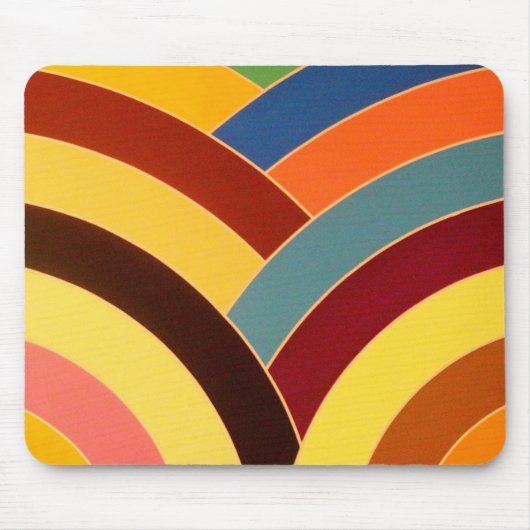 シックなコンテンポラリーハスタイリッシュフロン マウスパッド (正面)