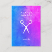 シックなシはっきりしたャーズウォーター色(アポイントメント) 予約カード (正面)