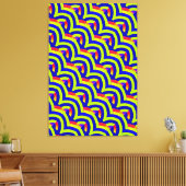 シックなシスタイリッシュボコンテンポラリーロン キャンバスプリント (インサイチュ (リビング))