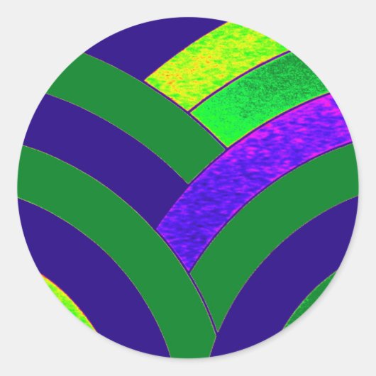 シックなシモダンボスタイリッシュロン ラウンドシール (正面)