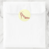 シックなシューズ～シール ラウンドシール (バッグ)