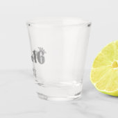 シックなシルバーグリッターティアラスウィート16 ショットグラス (右)