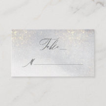 シックなシルバー金ゴールドキラキラの水の色結婚の