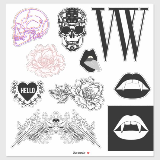 シックなシール シール (シート)