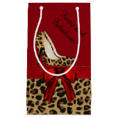 シックなジャガーの小剣のカスタムのギフトバッグ スモールペーパーバッグ (正面)