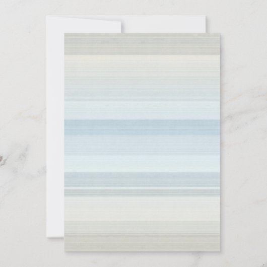 シックなスクリプトベビー写真の誕生発表 サンキューカード (裏面)