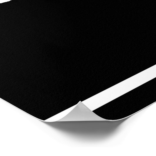 シックなスクリプト不気味タイポグラフィハロウィーンを手に入れよう ポスター (角)