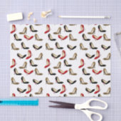 シックなスチレットヒールのティッシュペーパー 薄葉紙 (クラフト)