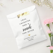 シックなスナックの後の愛、笑い、スナック フェイバーバッグ (封をした状態)