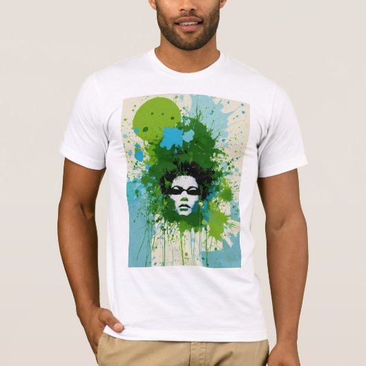 シックなスレッド：最新のVogue Teeを発表 Tシャツ (正面)