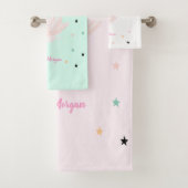 シックなスワンスターズプリンセス バスタオルセット (インサイチュ)