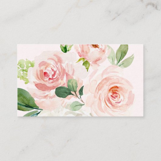 シックなスワンプリンセス赤面金ゴールドフローラおむつラッフル エンクロージャーカード (裏面)