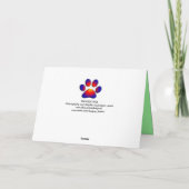 シックなセントパトリックのデイキャット、グリーンバラ、アイリッシュビール カード (裏面)