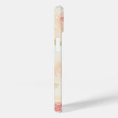 シックなセージ緑とピンクのローズウォーター色 Case-Mate iPhoneケース (裏面 / 右)