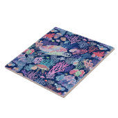 シックなタートルサンゴ タイル (側面)